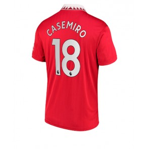 Manchester United Casemiro #18 Hemmatröja 2022-23 Kortärmad